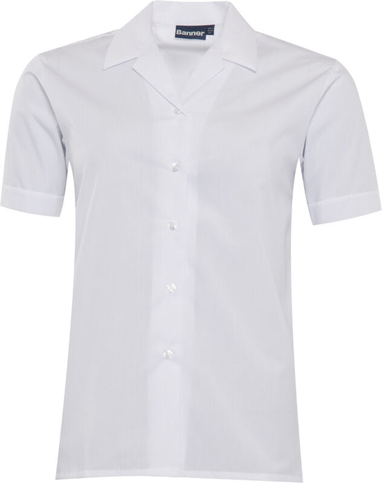 Girls S/S White Revere Shirts (2 Pack)