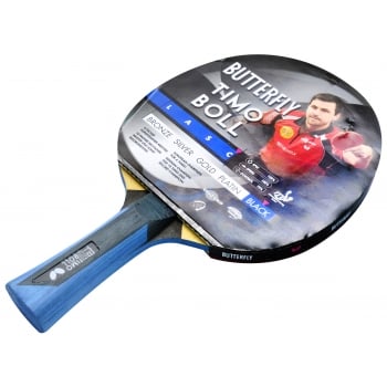 Timo Black Table Tennis Bat