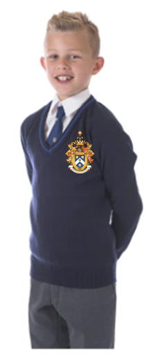 The Royal School, V-Neck Jumper