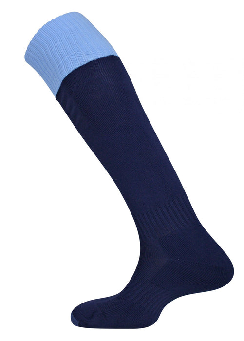 Navy/ Sky Football Socks